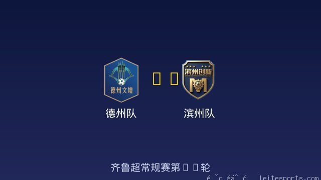 德州队 vs 滨州队 全场录像