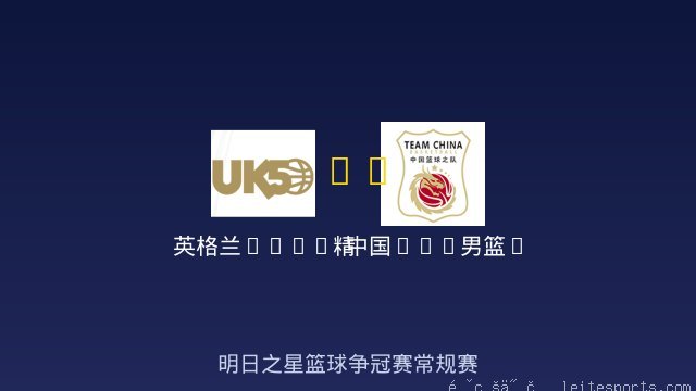 英格兰UK50精英队 vs 中国U18男篮B队 全场录像