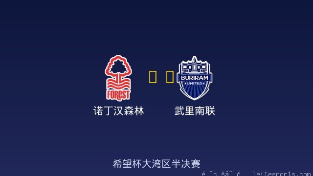 诺丁汉森林 vs 武里南联 全场录像