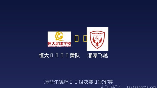 恒大2017黄队 vs 湘潭飞越 全场录像