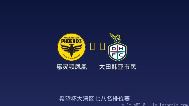 惠灵顿凤凰 vs 大田韩亚市民 全场录像