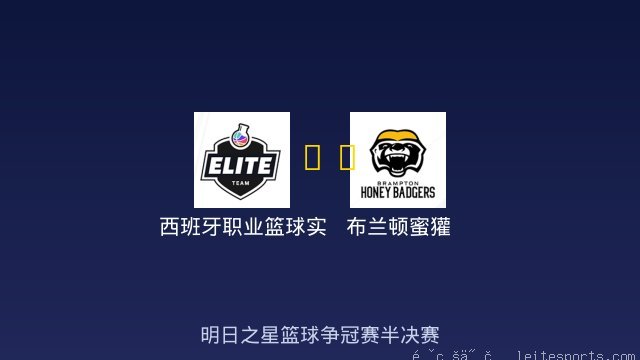 西班牙职业篮球实验室U18 vs 布兰顿蜜獾 全场录像