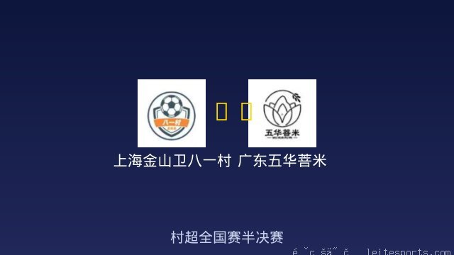 上海金山卫八一村 vs 广东五华菩米 全场录像